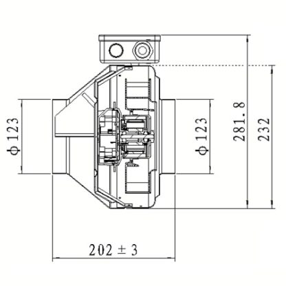 Kanalfläkt EC125-697122