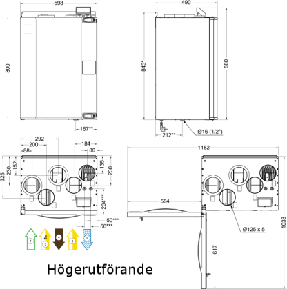 Systemair VTR 250/B-6708