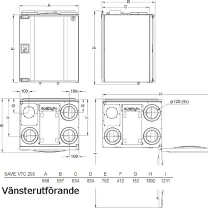 Systemair VTC 200-5499