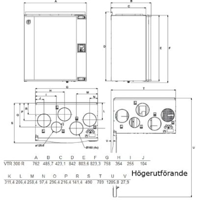 Systemair VTR 300/B-5433