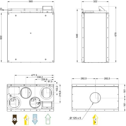 Systemair VTR 100/B-2122