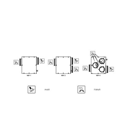 VEF-2 - Kryddhyllefläkt SystemAir-75422